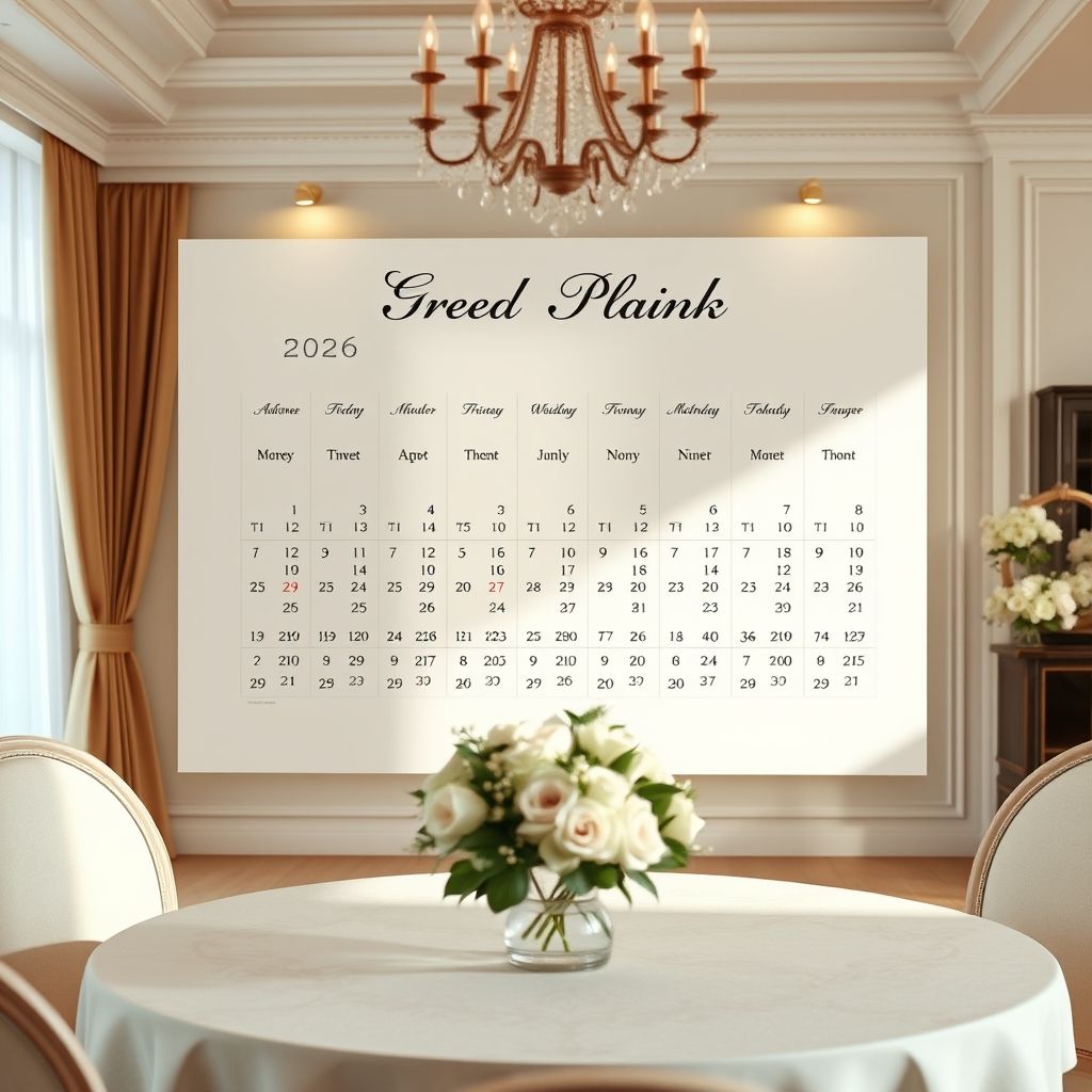 ฟรี! ปฏิทินฤกษ์แต่งงาน 2569 กับคำแนะนำการวางแผนที่ไม่มีพลาด